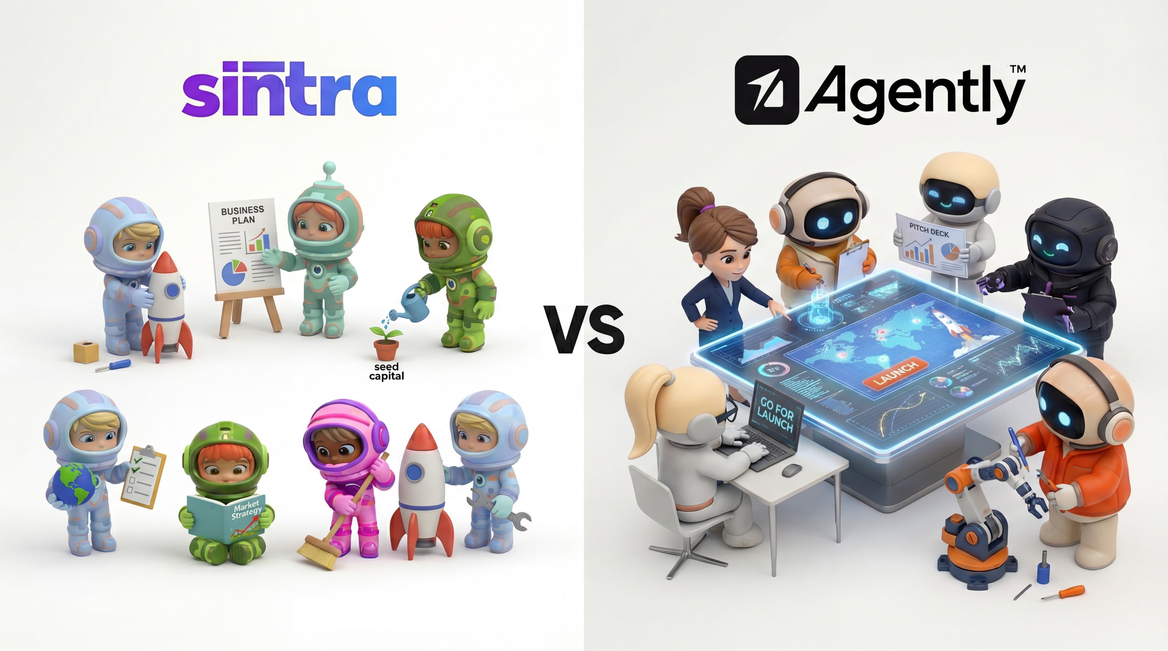 Agently as an alternative to Sintra AI
