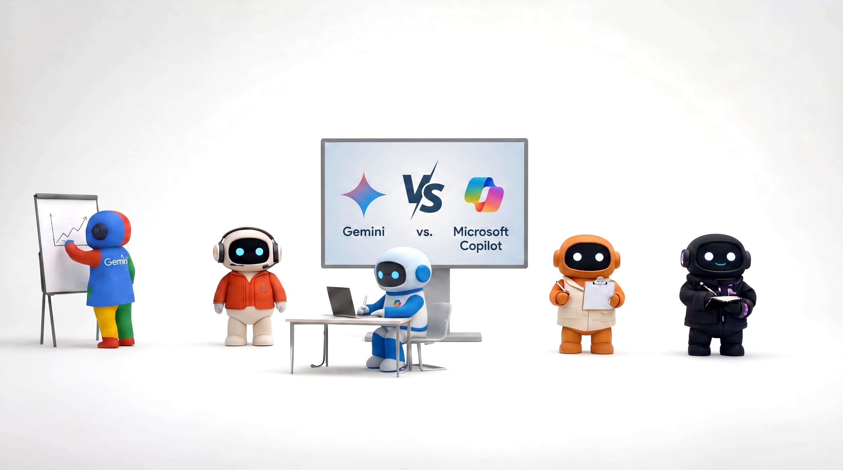 Gemini vs. Microsoft Copilot - Comparison Guide