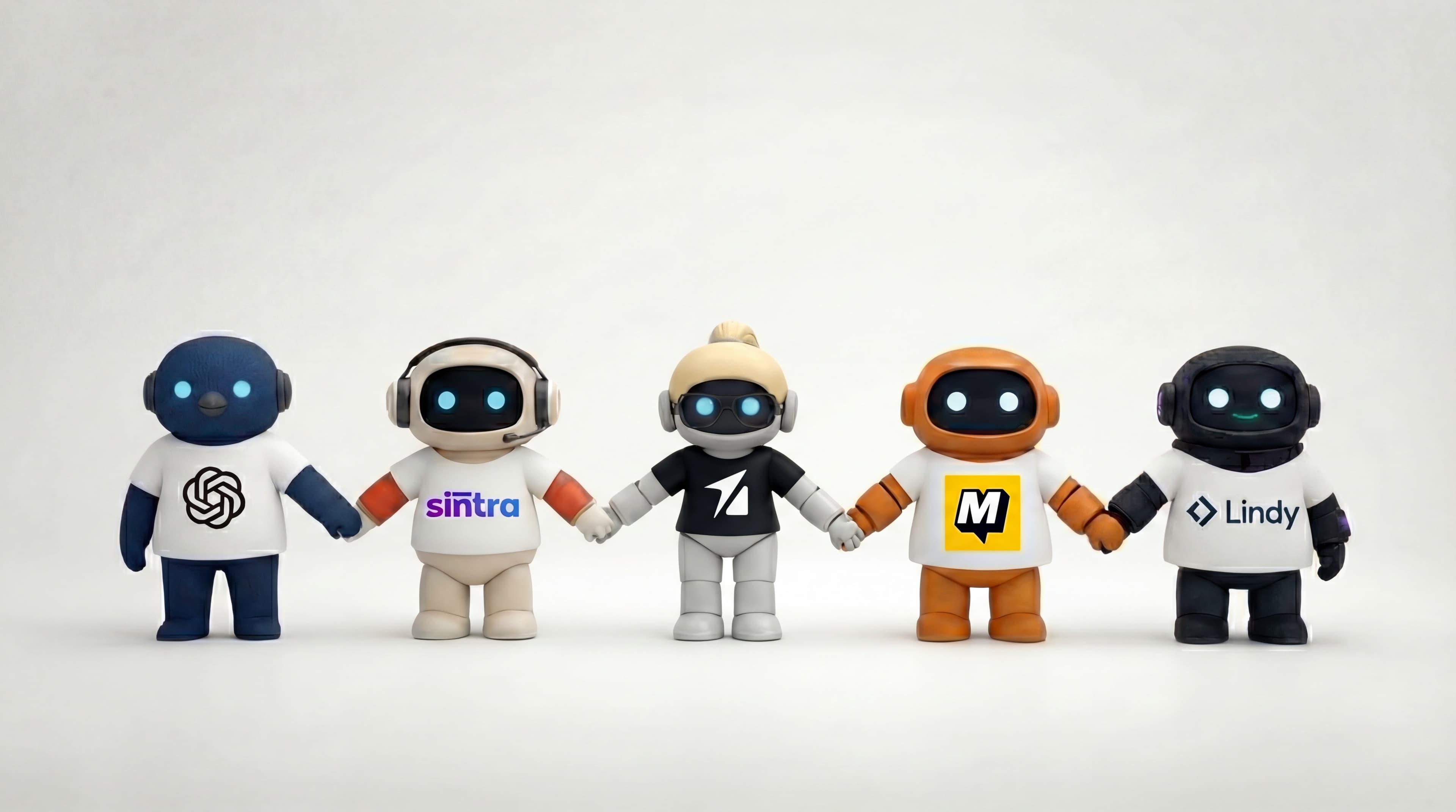 AI employees working across business tools