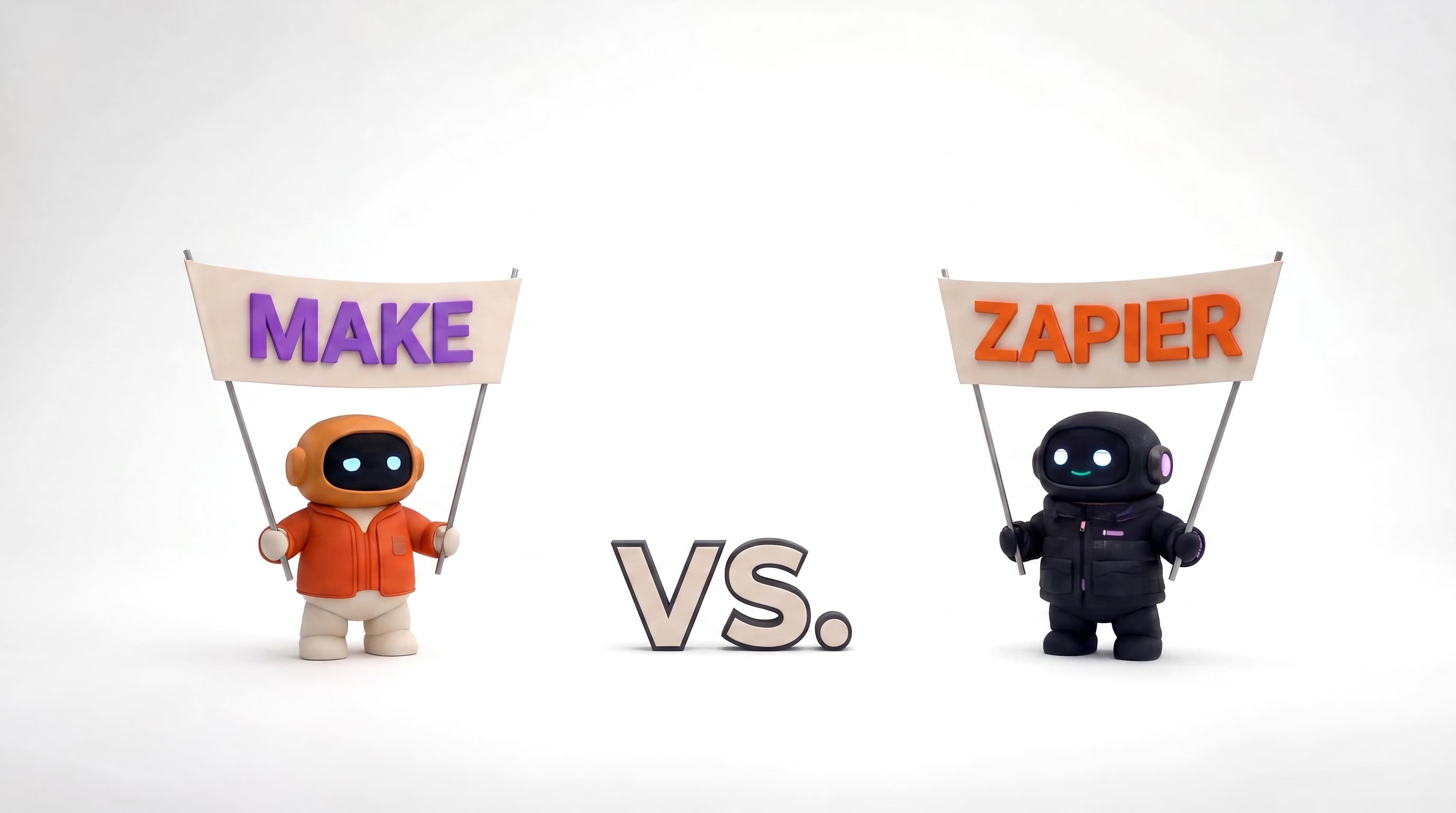 Make vs. Zapier - Comparison Guide
